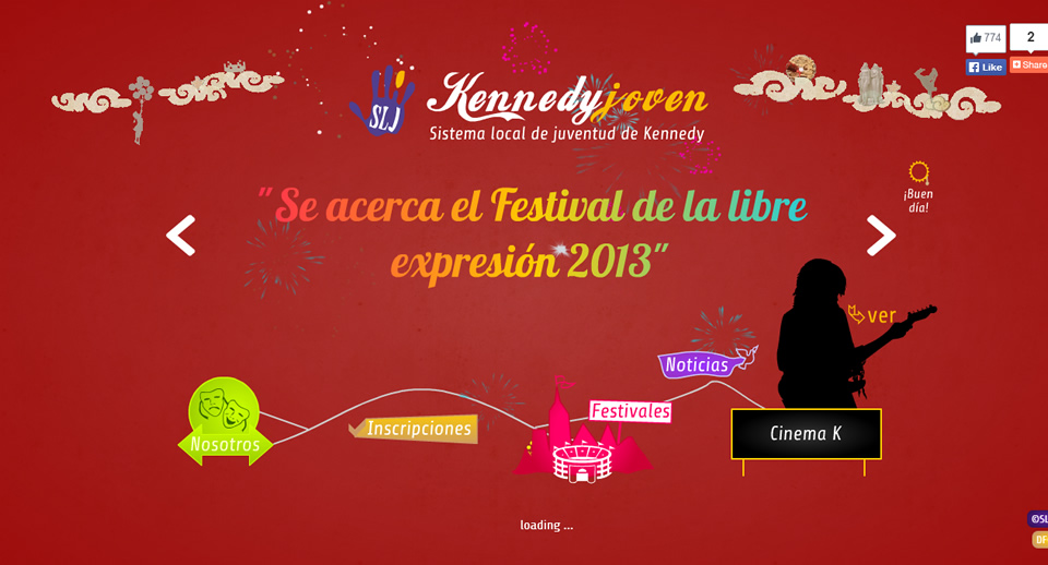 Index Mouse Over Festivals